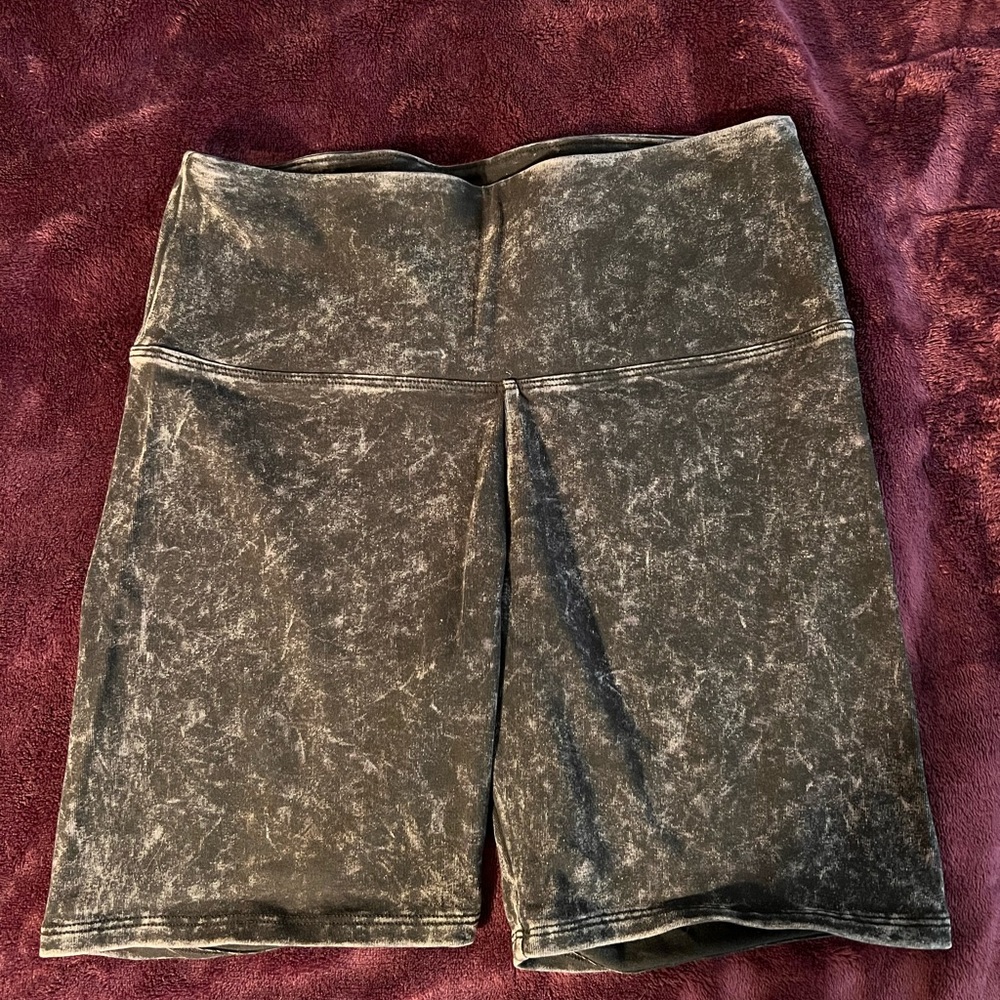Pink biker shorts